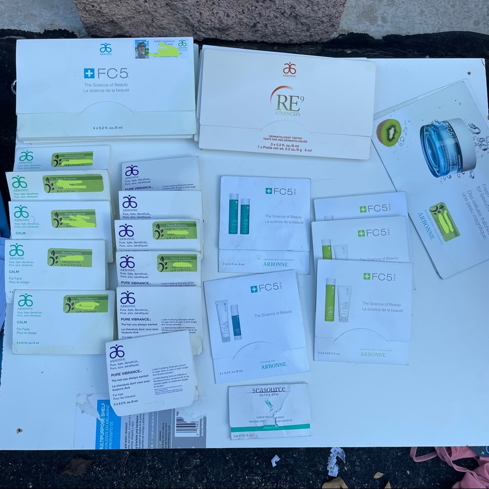 Arbonne samples